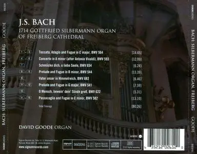 David Goode - Johann Sebastian Bach on the 1714 Silbermann Organ of Freiberg Cathedral (2011)