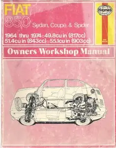 Haynes Owner's Workshop Manual for Fiat 850 1964-73