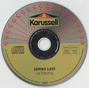 James Last - La Paloma (1969, reissue 1994, Karussell # 550 658-2)