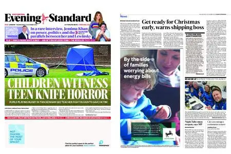 London Evening Standard – October 13, 2021