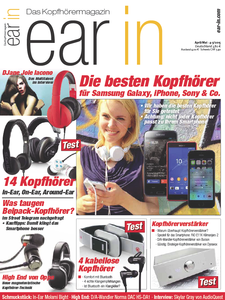 ear in - Kopfhörermagazin April/Mai 04-05/2015