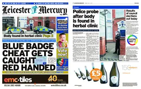 Leicester Mercury – May 03, 2019
