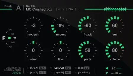 Archetype Instruments Arc 5 v2.03