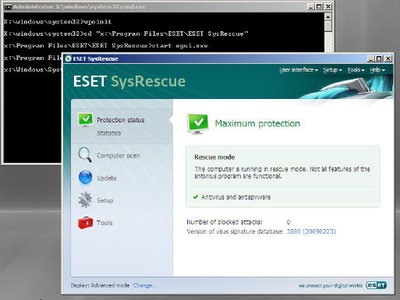 ESET SysRescue CD 01.03.2012 Update 6928 (ISO)