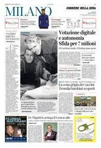 Corriere della Sera Milano - 22 Ottobre 2017