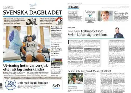 Svenska Dagbladet – 13 juli 2018