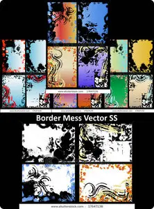 Vector Border Mess SS