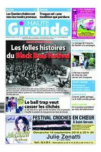 Haute Gironde – 01 septembre 2018