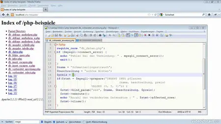 PHP 5.4 und MySQL 5.5