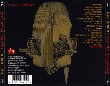 Nino Rota - Death On The Nile: Original Motion Picture Soundtrack (1978) Reissue 2006 [Re-Up]