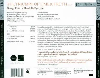 Richard Neville-Towle, Ludus Baroque - George Frideric Handel: The Triumph of Time & Truth (2014)