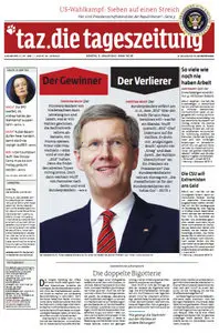 Tageszeitung TAZ vom 3 Januar 2012