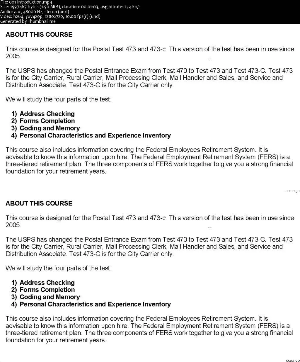 Postal Exam Course Complete Prep for Test 473 and 473-C