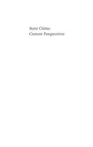 State Crime: Current Perspectives