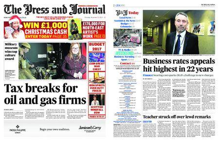 The Press and Journal Aberdeen – November 23, 2017
