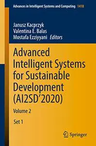 Advanced Intelligent Systems for Sustainable Development (AI2SD’2020): Volume 2