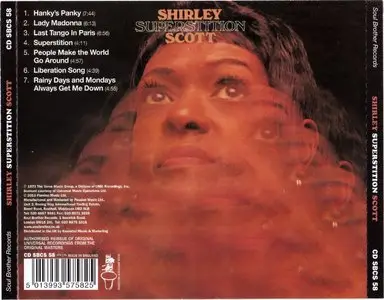 Shirley Scott - Superstition (1973) {2013 Soul Brother Records CD SBCS 58}