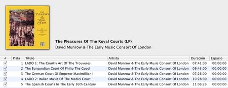 David Munrow & The Early Music Consort of London - The Pleasures Of The Royal Courts (LP / FLAC)