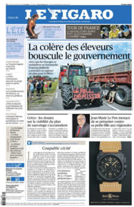 Le Figaro Du Mercredi 22 Juillet 2015