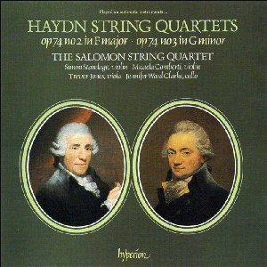 The Salomon String Quartet - Haydn: String Quartets Op. 74 Nos. 2-3 (1983)