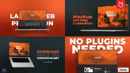 Fast Web Promo | Laptop Mockup 47473485