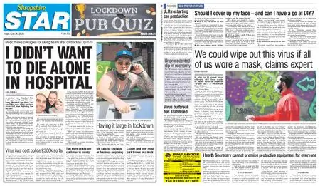 Shropshire Star Shrewsbury Edition – April 24, 2020