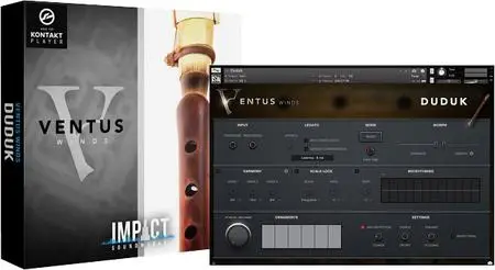 Impact Soundworks Ventus Ethnic Winds Duduk v1.1 KONTAKT UPDATE