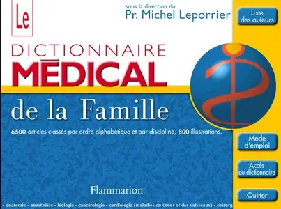 Le Dictionnaire médical de la famille CD-ROM