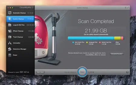 CleanMyMac v2.3.2 Mac OS X