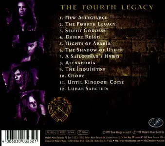 Kamelot - The Fourth Legacy (1999)