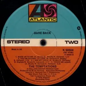 Temptations - Bare Back (1978) {Atlantic ATL50504} Vinyl Rip 16bit/44.1kHz