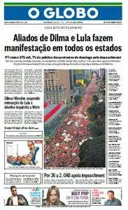 O Globo - 19 de março de 2016 - Sábado