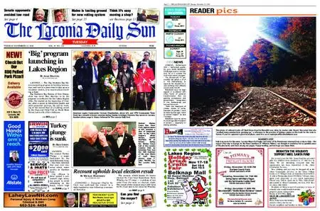The Laconia Daily Sun – November 13, 2018