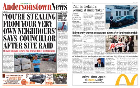 Andersonstown News – July 23, 2022