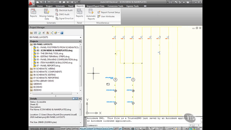 VTC - Autodesk AutoCAD Electrical 2010: Basic Concepts Tutorials