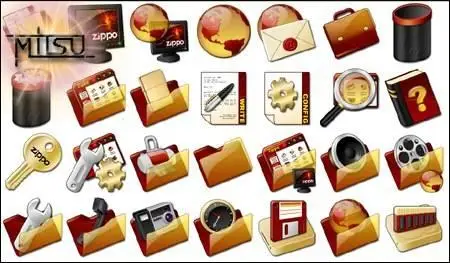 Zippo Lighter Icons