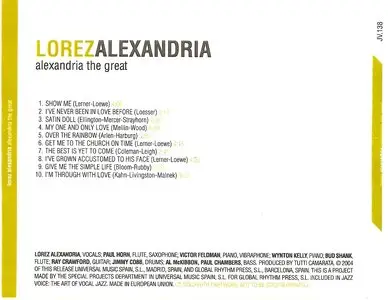 Lorez Alexandria - Alexandria the Great  (1964) [Remastered 2004]
