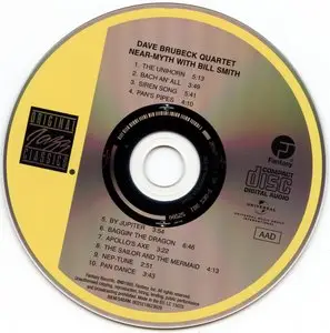 Dave Brubeck Quartet - Near-Myth With Bill Smith (1961, CD 1995) [lossless]