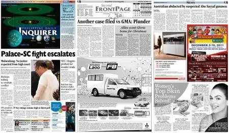Philippine Daily Inquirer – December 07, 2011