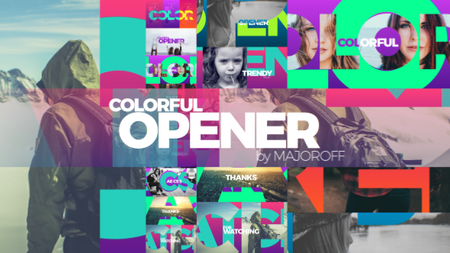 Colorful Opener - Project for After Effects (VideoHive)