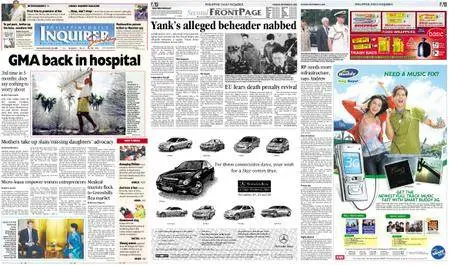 Philippine Daily Inquirer – November 26, 2006