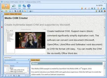 Vole Media CHM 3.58.7031 Professional Portable