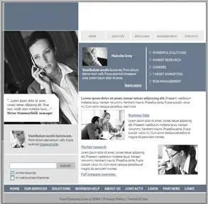 WebSite Template Monister 4110
