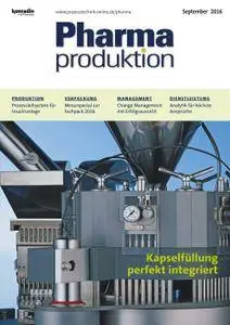 Pharma Produktion - September 2016