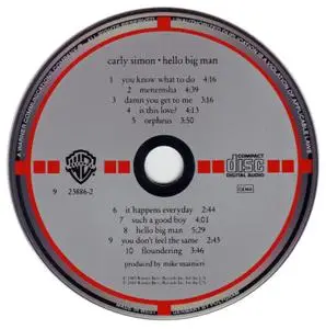 Carly Simon - Hello Big Man (1983) {W.-Germany Target CD}
