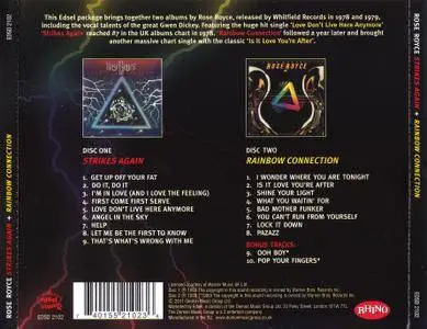 Rose Royce - Strikes Again (1978) + Rainbow Connection (1979) 2CD Set, Remastrered 2011