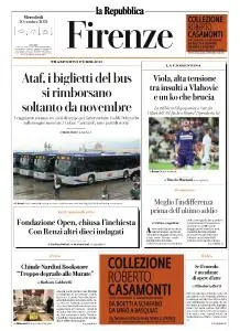 la Repubblica Firenze - 20 Ottobre 2021