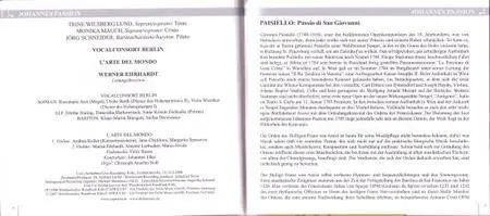 Paisiello - Passio di San Giovanni (L'Arte del Mondo, Ehrhardt) (2009)
