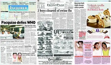 Philippine Daily Inquirer – May 08, 2009