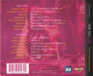 Keb' Mo' - Live - That Hot Pink Blues Album (2016) 2CDs